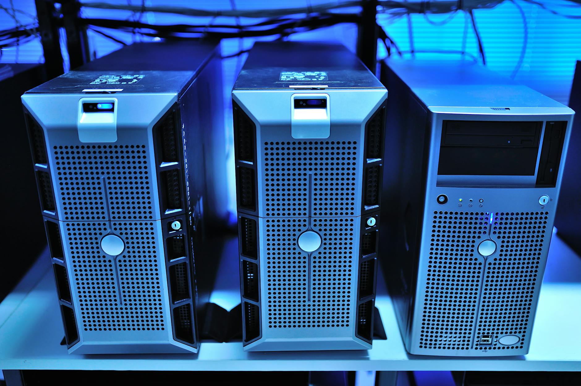 boxes of computers
