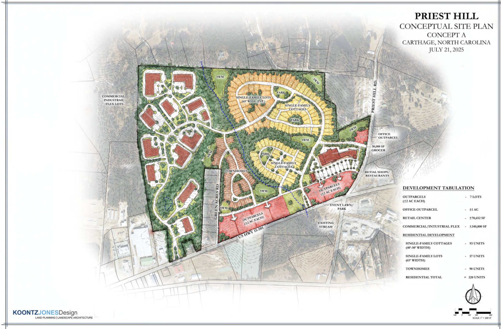 Priest Hill mixed use development Carthage