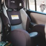 car seat in modern vehicle